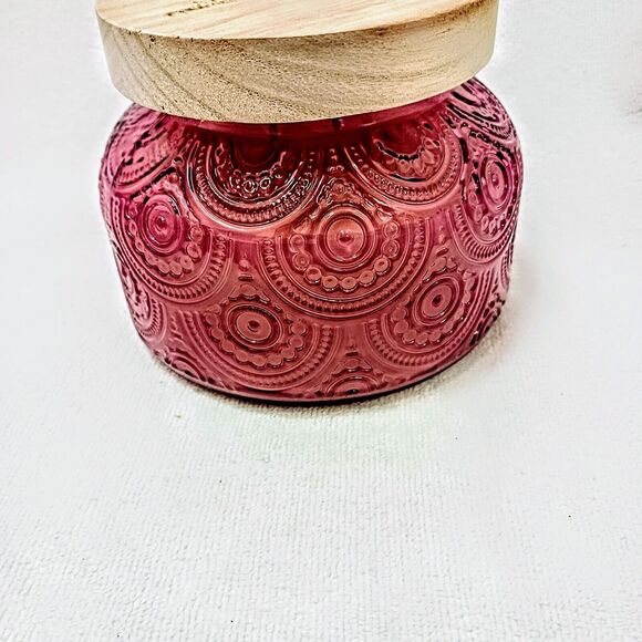 Catherine Malandrino BRIGHT AUTUMN Candle SOY Hand Poured Exotic Jar Retail $67 - Picture 5 of 13